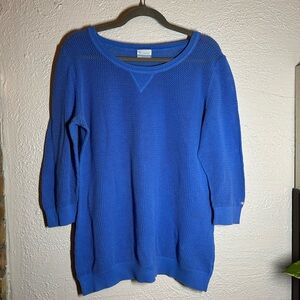 Columbia Women's Vibrant Blue Crew Neck Sweater